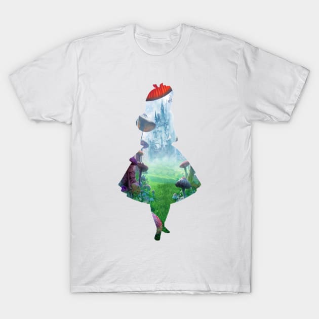 Alice in wonderland T-Shirt by ZoeBaruch